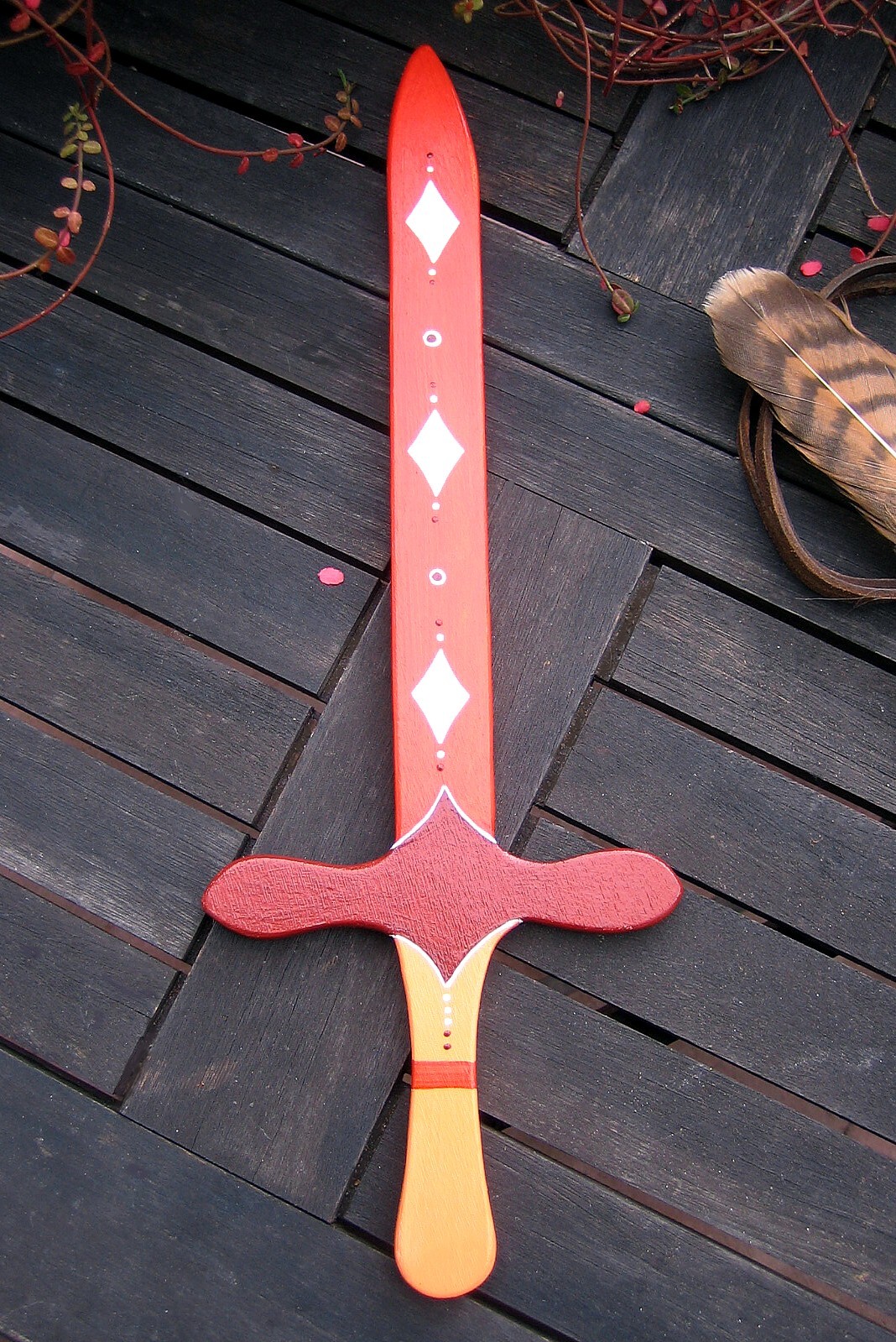 Holzschwert im Ritterdesign