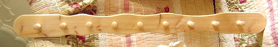 Garderobe Holz natur