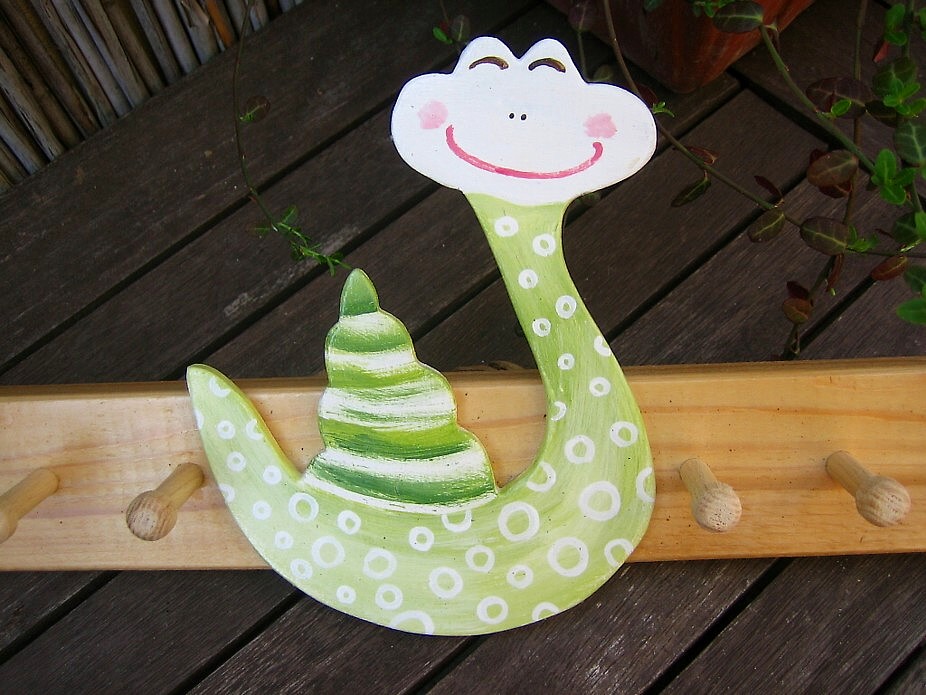 Kindergarderobe Schnecke Emilie Vergrerung