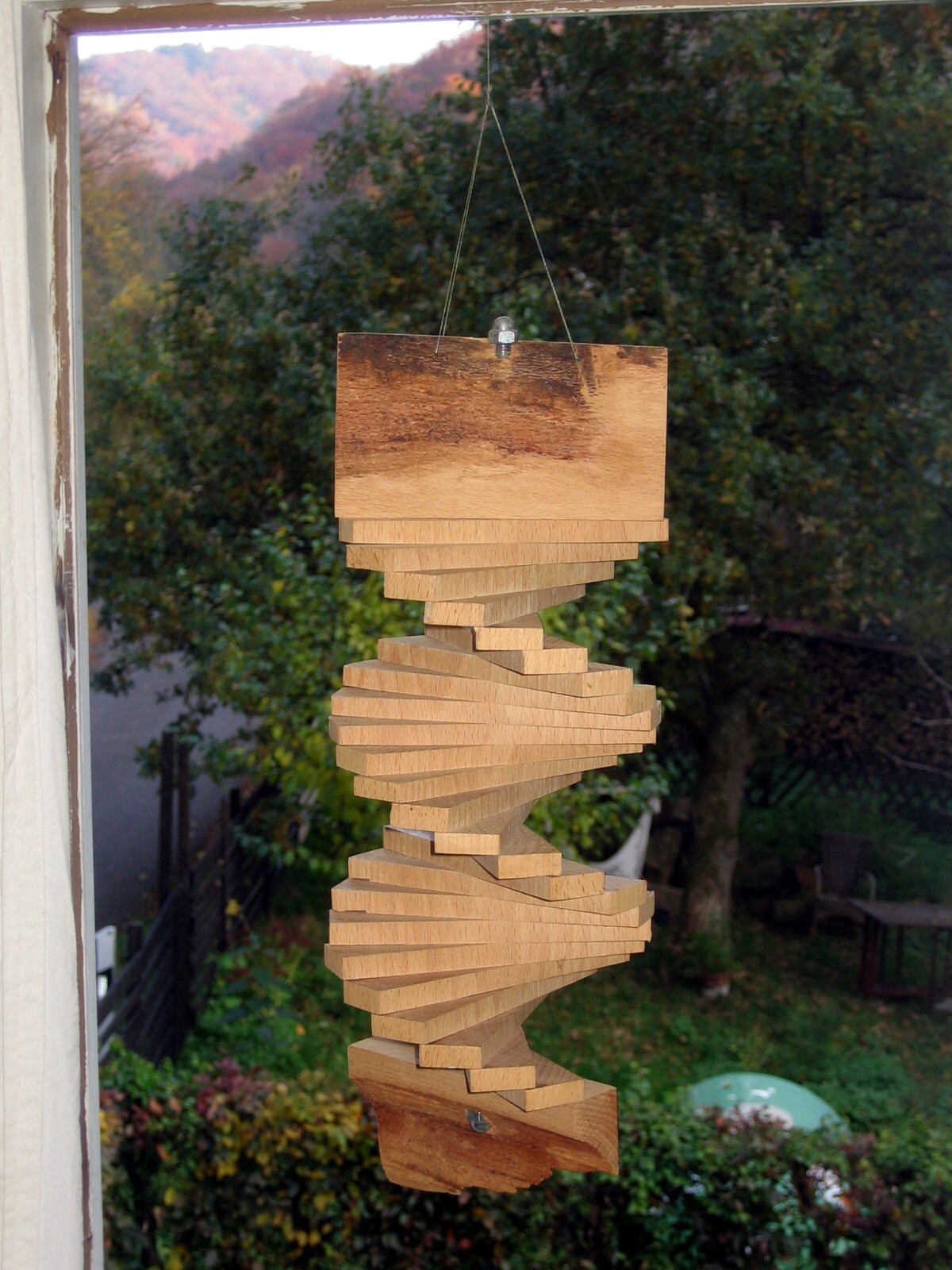 Schwinge Naturholz