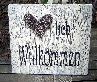 Trschild Shabby Chic.Herzlich Willkommen
